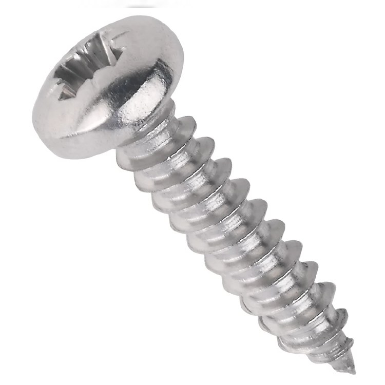 6X1" CR PAN SELF TAPPER - ZINC PLATED