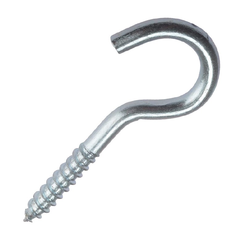80MM STEEL M HOOKS - 2 PACK