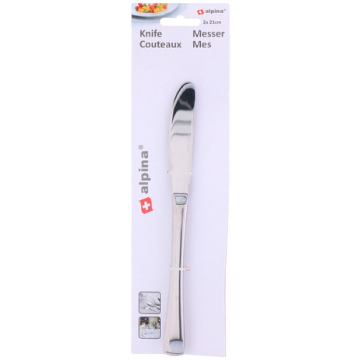ALPINA STAINLESS STEEL KNIVES - 2 PACK