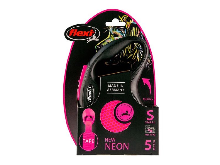 ANCOL FLEXI NEON TAPE PINK SML 5M