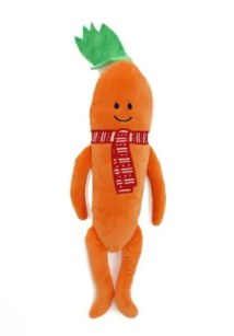 ANCOL KATIE CARROT DOG TOY