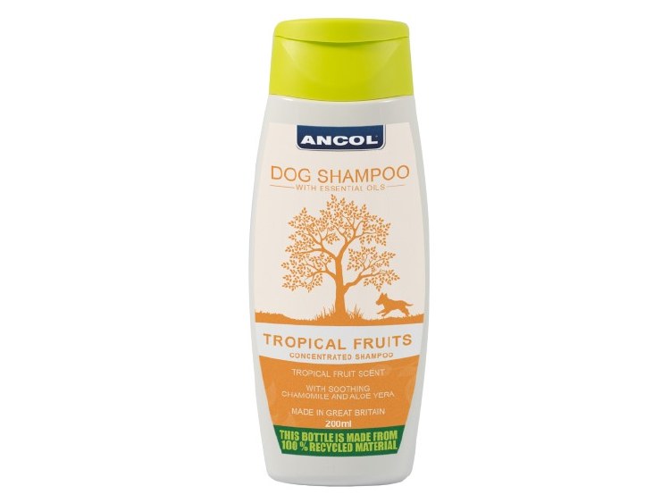 ANCOL DOG SHAMPOO - TROPICAL FRUIT &amp; ALOE 200ML