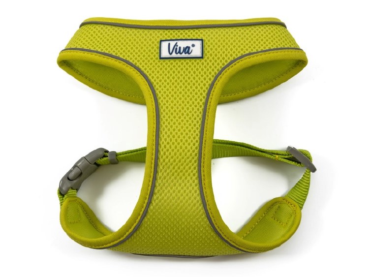 ANCOL VIVA COMFORT MESH DOG HARNESS LIME MED