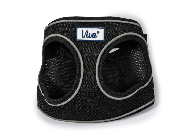 ANCOL VIVA STEP IN MESH DOG HARNESS BLACK XS