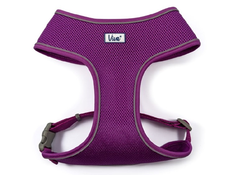 ANCOL VIVA COMFORT MESH DOG HARNESS PURPLE LARGE