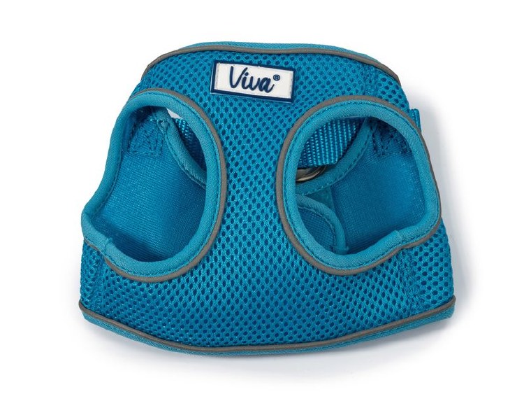 ANCOL VIVA STEP IN MESH DOG HARNESS BLUE XS