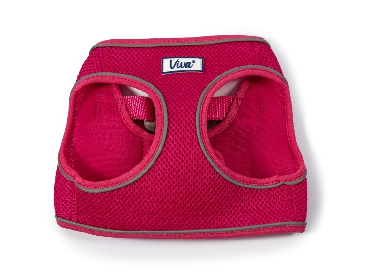 ANCOL VIVA STEP IN MESH DOG HARNESS PINK S/M