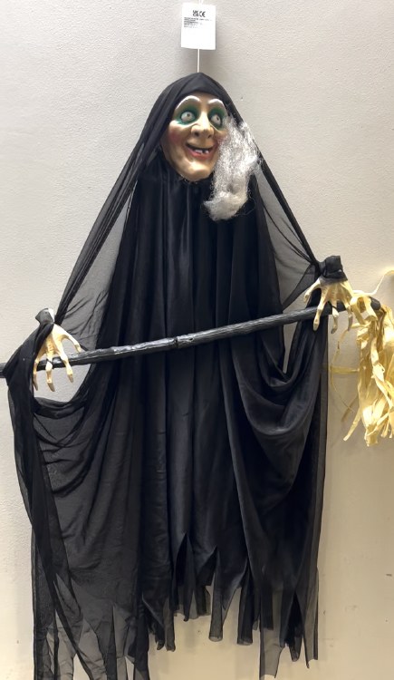 43INCH ANIMATED FLOATING WITCH