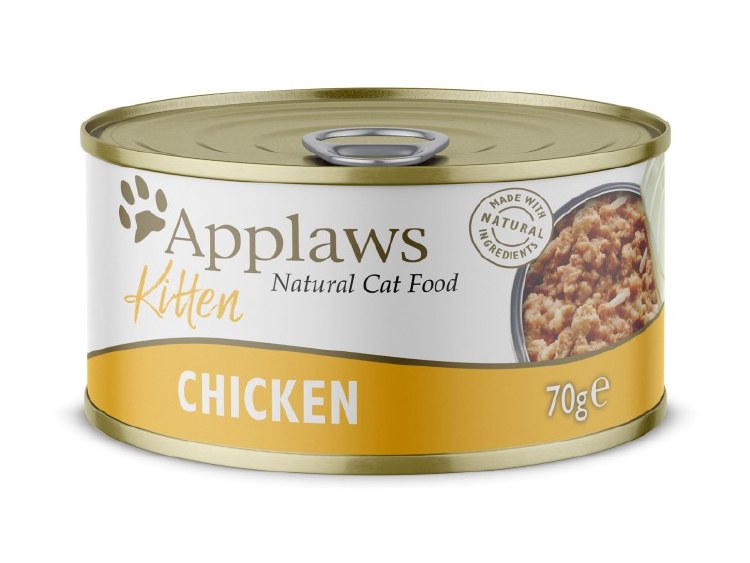 APPLAWS CHICKEN 70G KITTEN FOOD