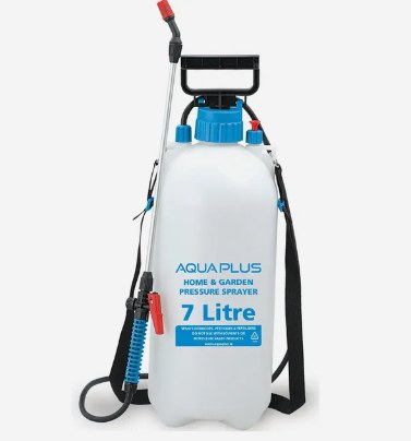 AQUAPLUS 7LITRE PRESSURE SPRAYER