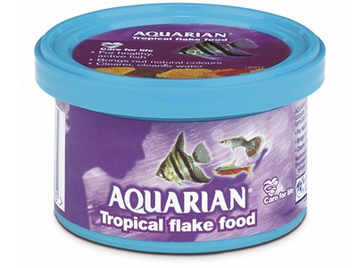 AQUARIAN TROPICAL FLAKE FOOD 200GR