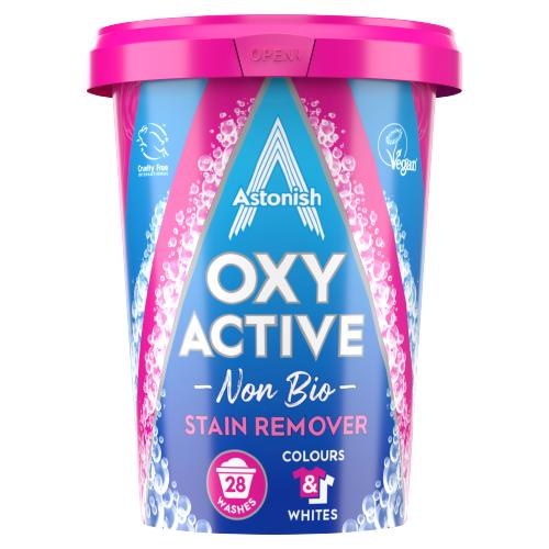 ASTONISH OXY ACTIVE NON BIO STAIN REMOVER - 28 WASHES