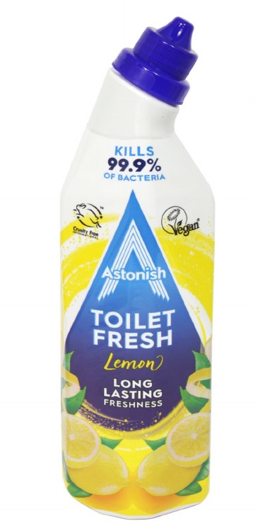 ASTONISH TOILET CLEANER LEMON 750ML