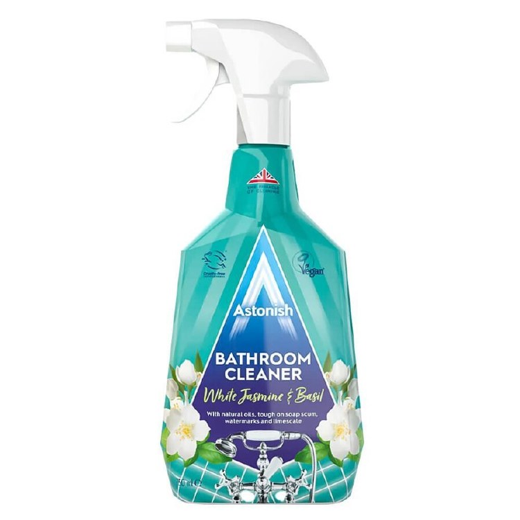ASTONISH BATHROOM CLEANER - WHITE JASMINE AND BASIL 500ML