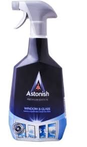 ASTONISH WINDOW AND GLASS CLEANER 750ML