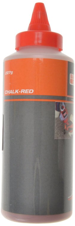 BAHCO POWDER CHALK TUBE - RED 227G