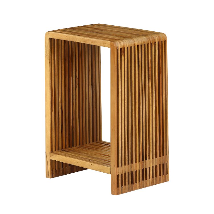 BARI SIDE TABLE - TEAK