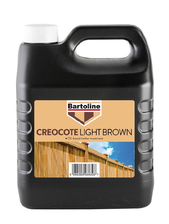 BARTOLINE CREOCOTE LIGHT BROWN 4 LTR