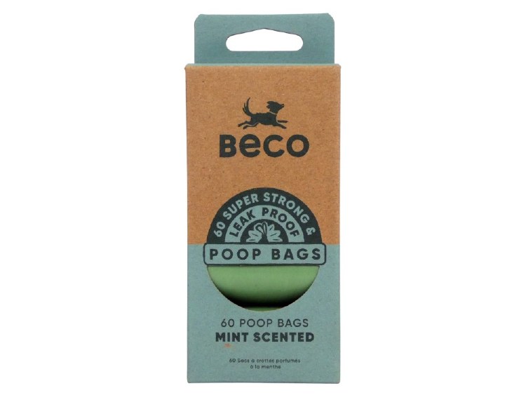 BECO MINT SCENTED BAGS LARGE 60 -ROLLS