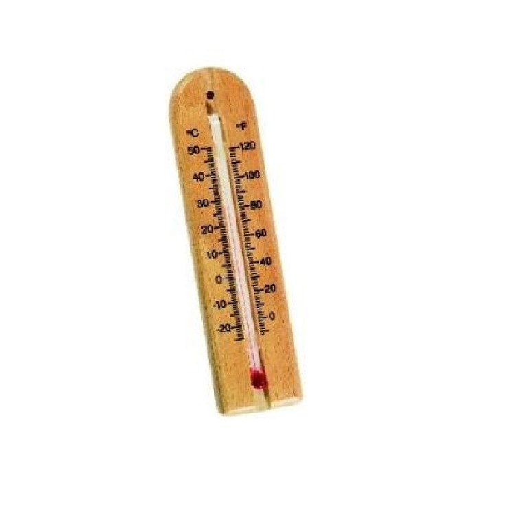 BEECH WALL THERMOMETER