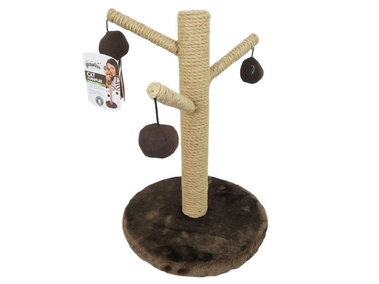 BENDYARM CAT SCRATCHING POST 30X30X44CM