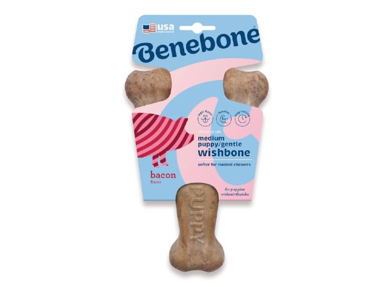 BENEBONE PUPPY WISHBONE BACON FLAVOR - MEDIUM