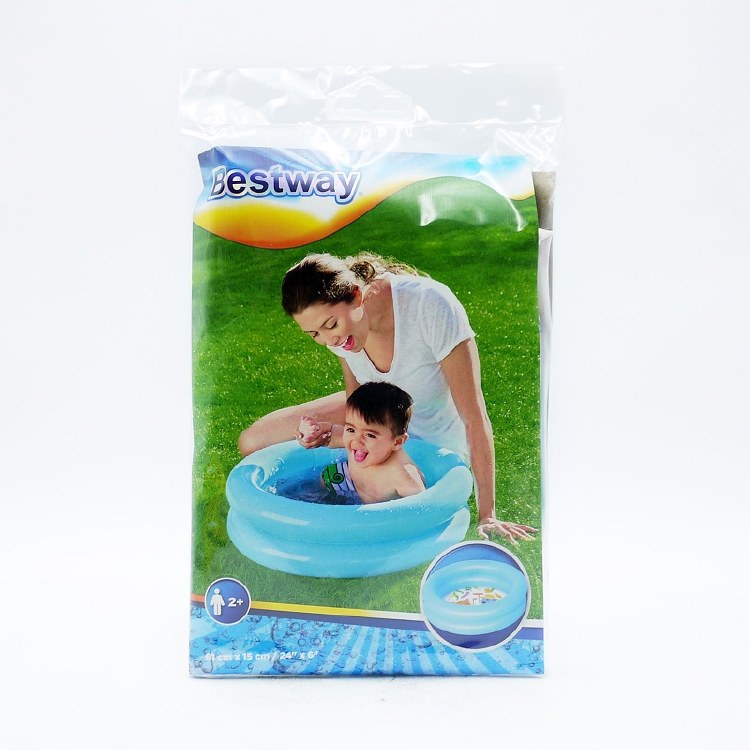 BESTWAY 2 RING POOL 61CM X 15CM