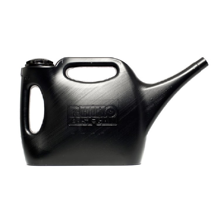 10 LTR BLACK PLASTIC WATERING CAN