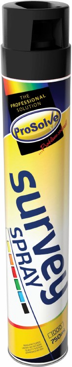 PROSOLVE BLACK SPRAY SURVERY MARKER