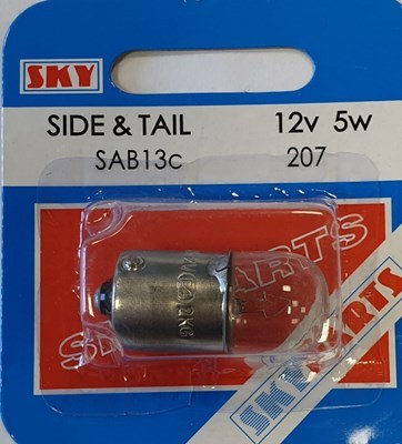 SIDE &amp; TAIL BULB 5W 12V