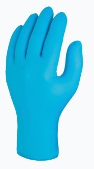 BLUE LARGE DISPOSABLE GLOVES - 100 PACK