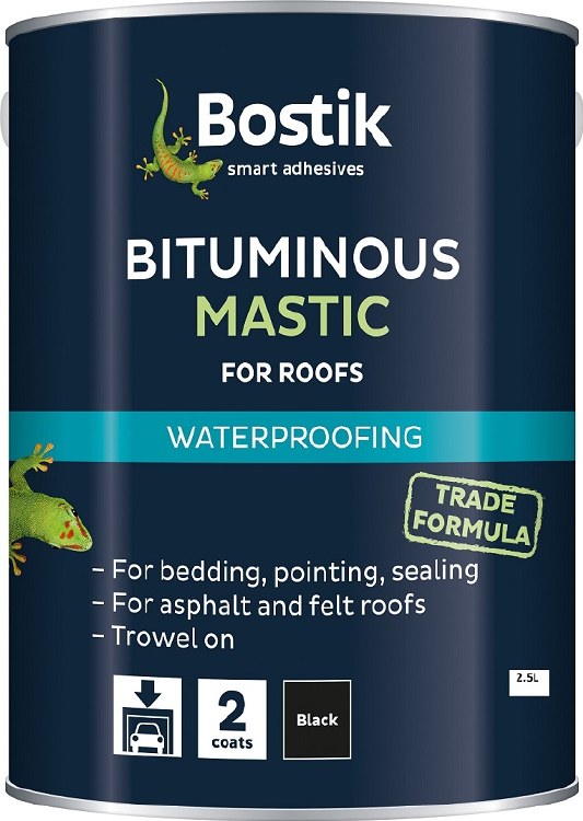 BOSTIK BITUMINOUS MASTIC 2.5 LTR