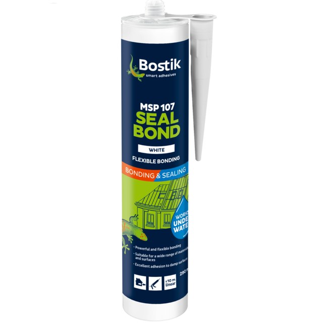 BOSTIK MSP 107 WHITE BONDING &amp; SEALING