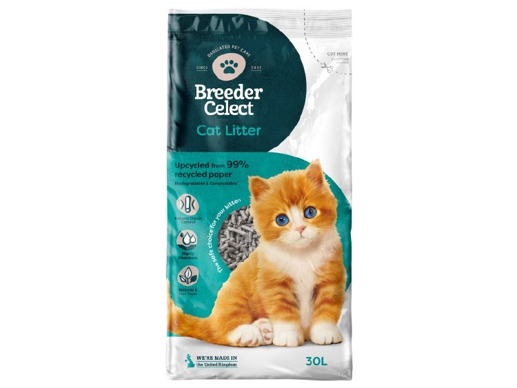 BREEDER CELECT CAT LITTER 30LT