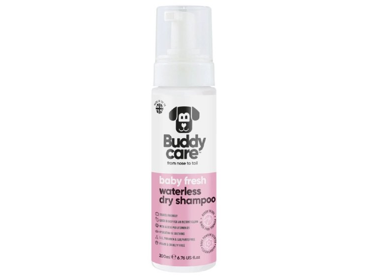 BUDDYCARE 200ML DRY SHAMPOO BABY FRESH