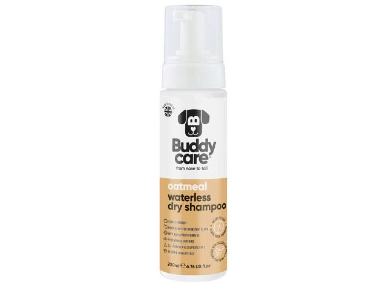 BUDDYCARE 200ML DRY SHAMPOO OATMEAL