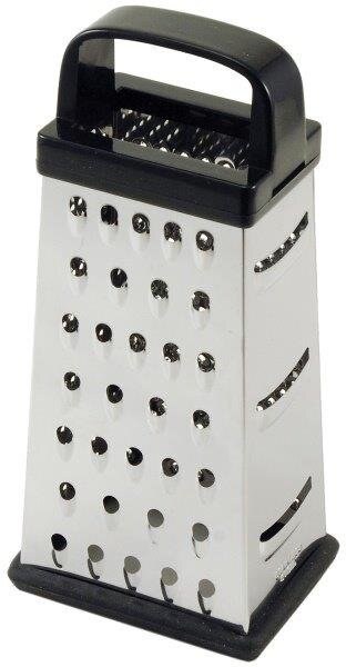 CHEF AID STAINLESS STEEL BOX GRATER