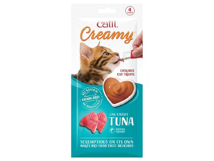 CATIT CREAMY TREATS TUNA 4PK