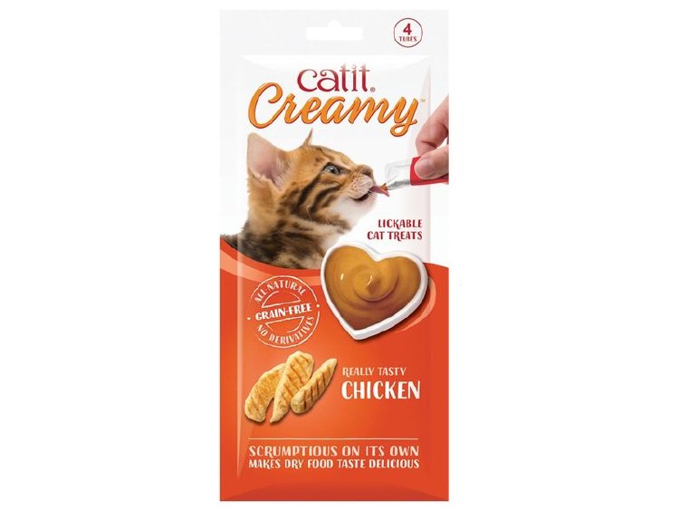 CATIT CREAMY TREATS CHICKEN 4PACK