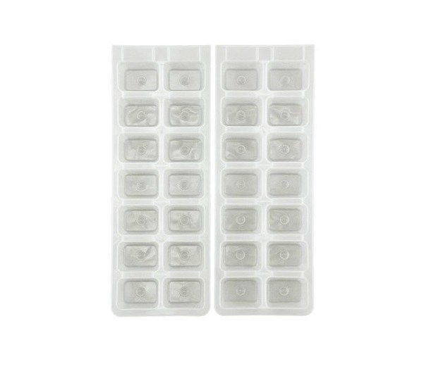 CHEF AID ICE CUBE TRAYS - TWIN PACK
