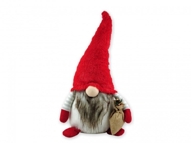 CHRISTMAS GNOME RED 52CM