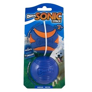 CHUCK IT! SONIC 2PACK - MEDIUM