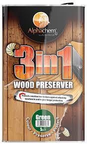 ARC  WOOD PRESERVER CLEAR AND WOODWORM KILLER  -  1LT