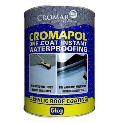 CROMAPOL WATER PROOFING MID GREY 5KG POT