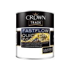 CROWN FASTFLOW QUICK DRY - EGGSHELL WHITE 2.5L