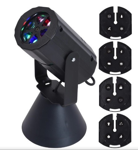 LED CHRISTMAS PROJECTOR - BATTERY OPERATED