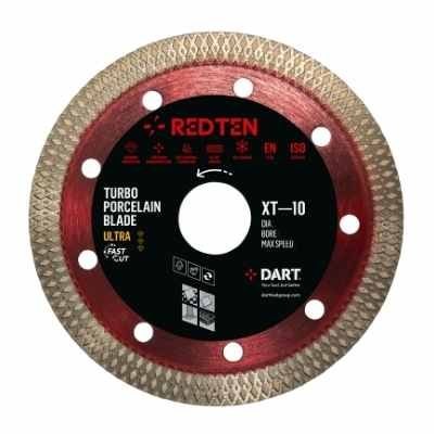 DART RED TEN ULTRA XT-10 PORCELAIN DIAMOND BLADE 115MM X22.23B