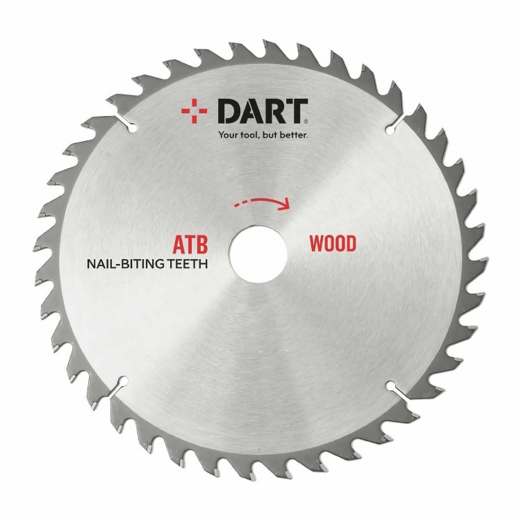 DART SILVER WOOD SAW BLADE 184DMM X 30B X 40Z