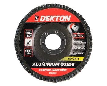 DEKTON 115MM 60GRIT FLAP DISC