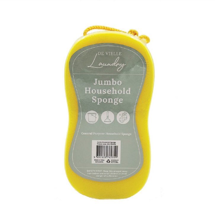DE VIELLE JUMBO HOUSEHOLD SPONGE